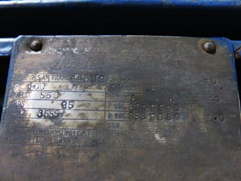 100Hp “Pulva” Model-D Type FS Pulverizer