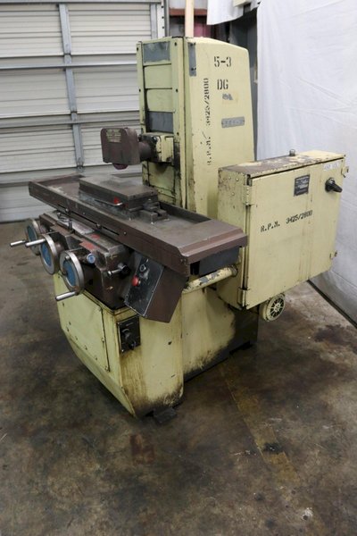6" X 18" BROWN &amp; SHARPE MICROMASTER HORIZONTAL SURFACE GRINDER: STOCK 12219