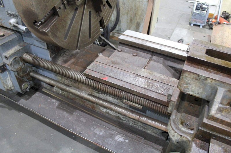 39" X 96" POREBA  GAP BED ENGINE LATHE: STOCK #71534