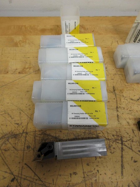 Kennametal Indexable Lathe Stick Turning Tools 3/4 &amp; 1" Sizes, (12pcs) ***Most New in Packages***- Auction Item