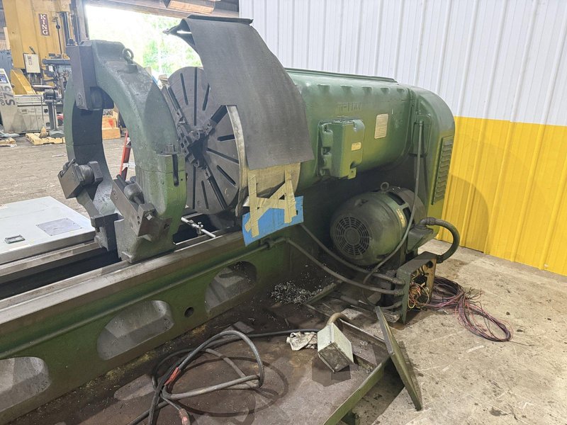 40" X 420" /35' AMERICAN MODEL H HEAVY PATTERN ENGINE LATHE, 2-7/8" HOLE: STOCK #22746