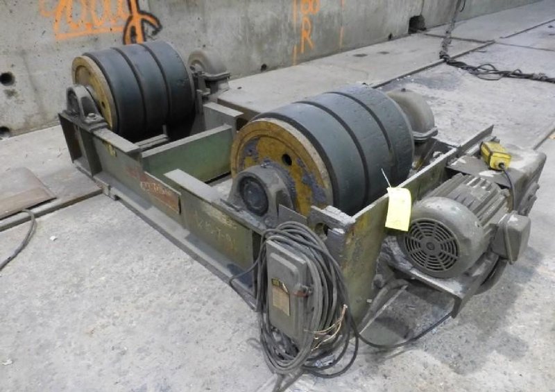 120 TON PANDJIRIS MODEL #PR-240 WELDING TANK TURNING ROLLS, 60 TON DRIVE &amp; 60 TON IDLER: STOCK #13345