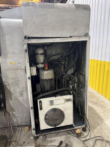 30" x 14 GA DALCOS MODEL #PXN-800 AUTOMATIC COIL HYDRAULIC PUNCHING MACHINE: STOCK #20332