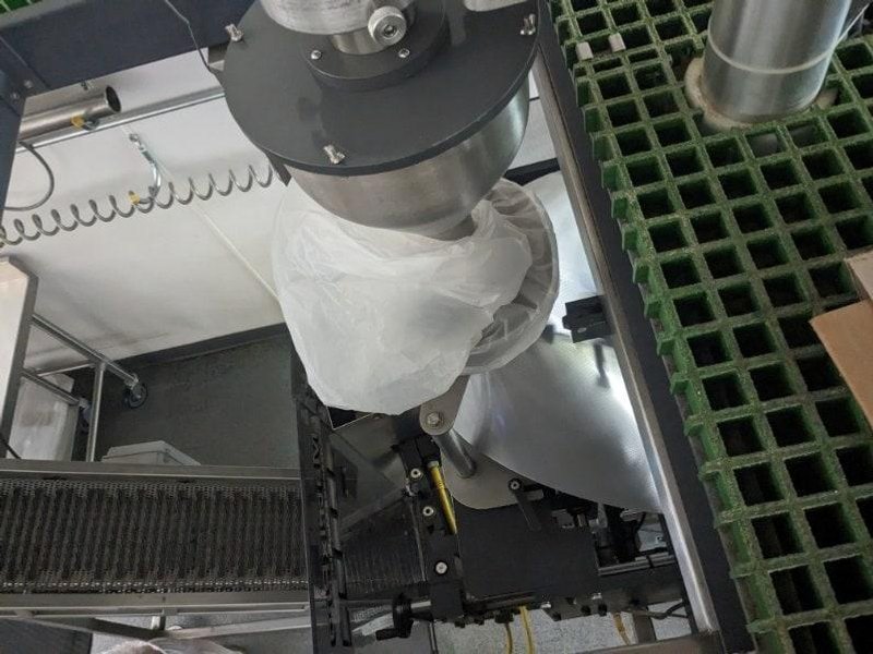 AllFill B-600 Semi-Automatic Auger Filler, 2009 – With Mezzanine, Video Available