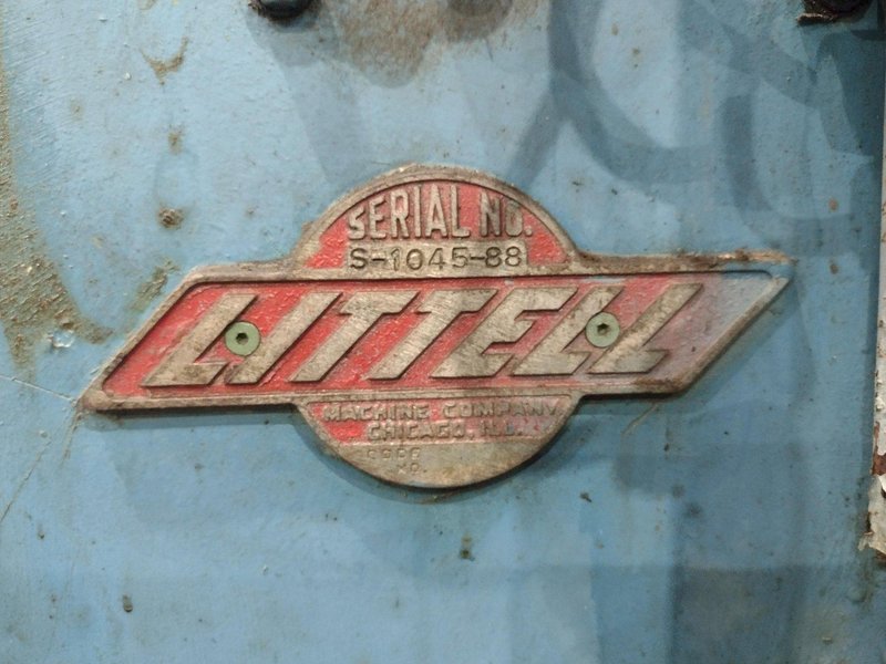 12" LITTELL 7 ROLL MOTORIZED COIL STRIP STRAIGHTENER: YOBRO #24606