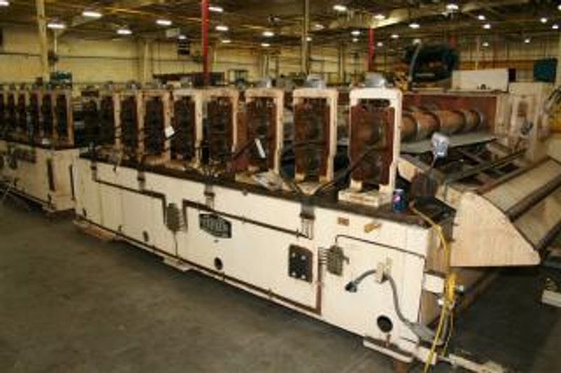 32 STAND X 4 1/2" X 70" TISHKEN ROLLFORMER: STOCK #10266