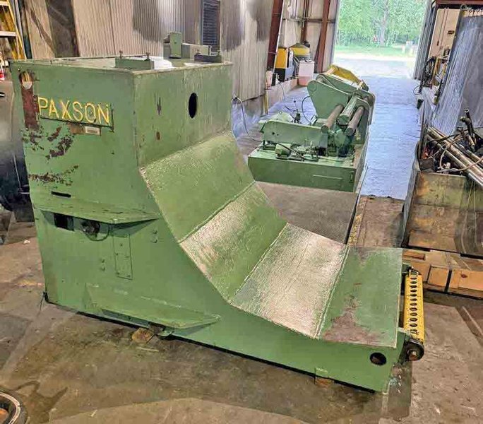 52" x 6.00" x 30,000# Paxson Slitting Line