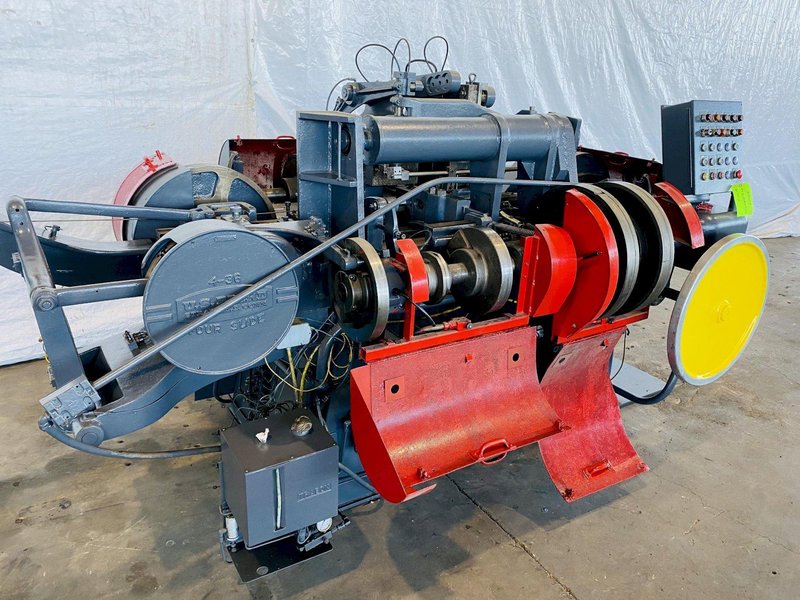 1/4" X 36" US BAIRD #4-36 FOUR SLIDE WIRE MACHINE. STOCK # 0510019