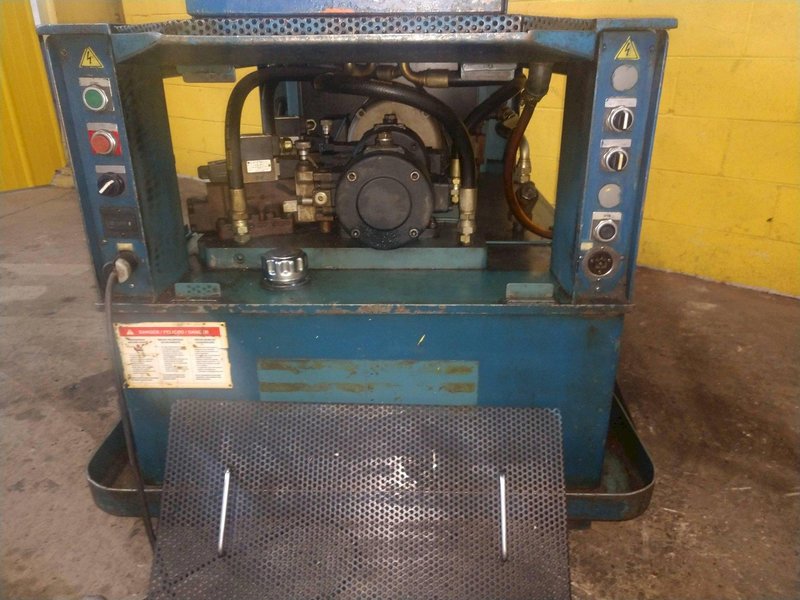3" EAGLE MODEL #IO 2000 I/O HYDRAULIC  END FORMING MACHINE: STOCK #14108