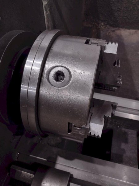 13" X 50" CLAUSING COLCHESTER MODEL #13 ENGINE LATHE 1.65" HOLE: STOCK #23357