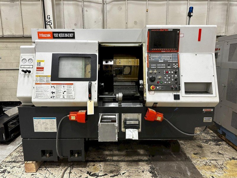2007 Mazak QTN-200MSY-II CNC Lathe