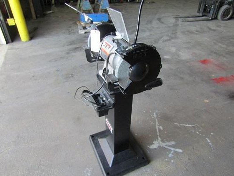 10" JET MDL. JBG-10B SHOP PEDESTAL GRINDER