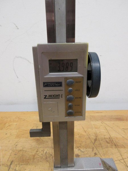 Fowler Z-Height E, 12" Digital Height Gage- Auction Item