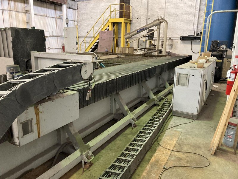 144" X 336" FLOW 60,000 PSI FLOW WATER JET CUTTING SYSTEM. STOCK #0119926