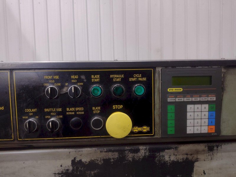 16" X 20" HYD MECH MODEL #S-23A SWIVEL MITRE HORIZONTAL AUTOMATIC BANDSAW: YOBRO #23905