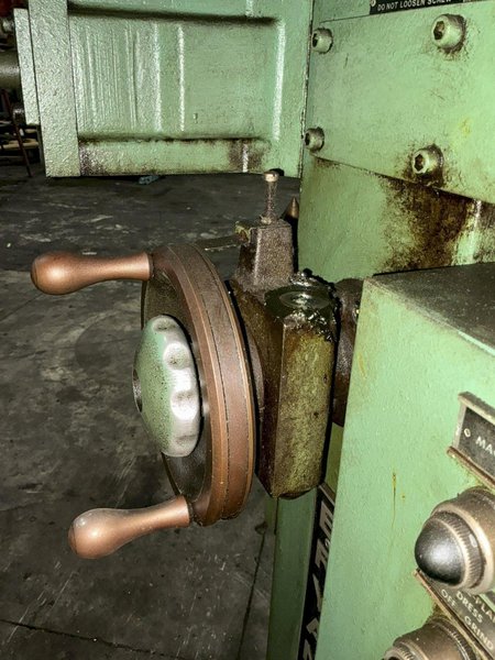 6" X 42" BRYANT MODEL #500 SUPER-PRECISION CENTER HOLE GRINDER: YOBRO #25283