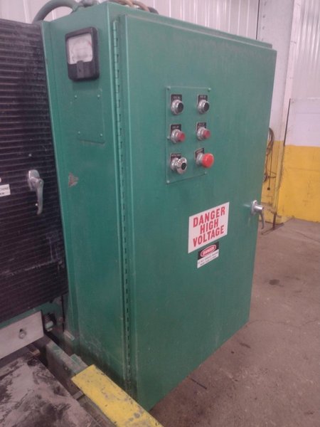 25" X 40 HP TIMESAVER MODEL #325-1 SINGLE DRUM BELT GRINDER &amp; SANDER: LOT #15796