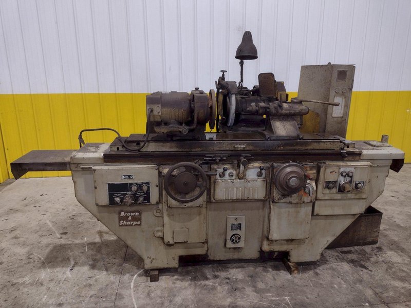 14" X 30" BROWN &amp; SHARPE #2 CYLINDRICAL GRINDER, 14" WHEEL: STOCK #23152