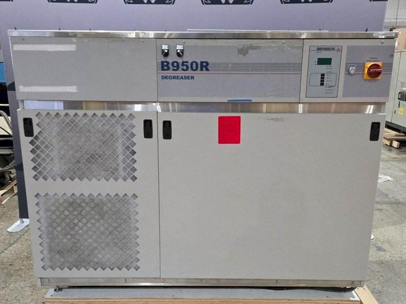 BRANSON B950R ULTRASONIC VAPOR DEGREASER USED