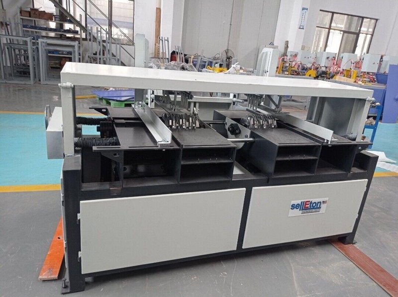 SellEton SL-Pallet-M1 Automatic Pallet Making Machine, 2023 – Includes Stacker and Conveyor
