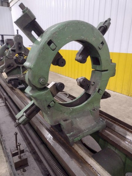 40" X 420" /35' AMERICAN MODEL H HEAVY PATTERN ENGINE LATHE, 2-7/8" HOLE: STOCK #22746