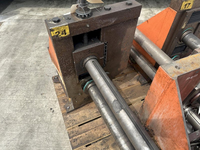 (20) 3" X 18" RLM RAFTED ROLL FORMING HEADS: STOCK #78332