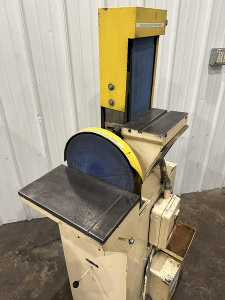 6" DELTA BELT GRINDER &amp; 12" DISC GRINDER : STOCK #77529