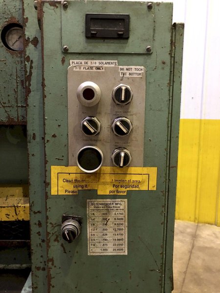 4" X 1/2" (1200mm x 12.7mm) BETENBENDER HYDRAULIC  SHEAR: Stock 14114