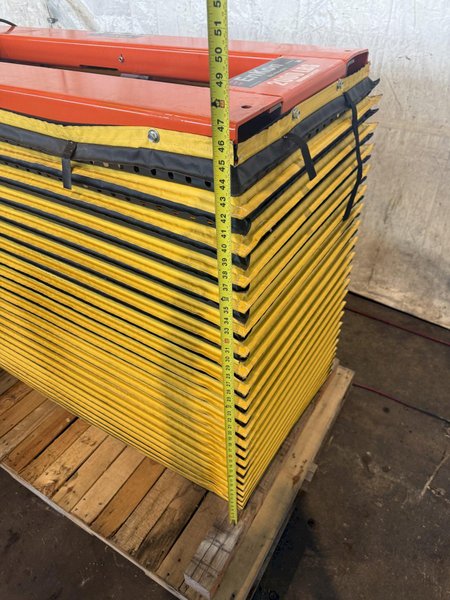 (NEW) 2000 LB X 24" X 60" HERKULES V1413 HYDRAULIC LIFT TABLE. STOCK # 0887025