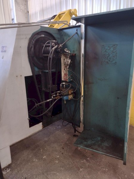 10,000 LB 5 TON X 30" RED BUD (RBI) MODEL #RM24-16 MOTORIZED POWER COIL REEL / UNCOILER STOCK #3188