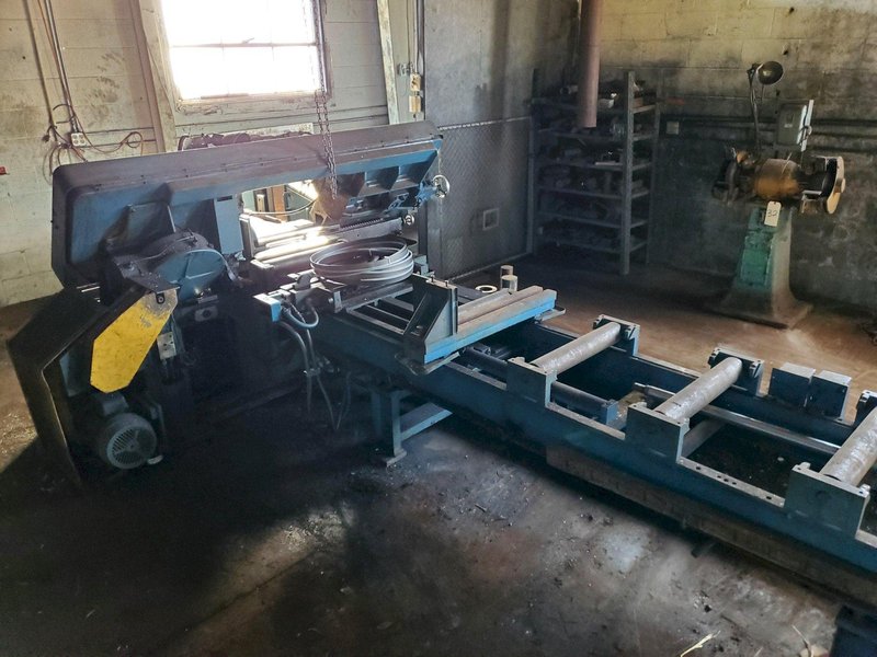 15" x 20" MARVEL MODEL 15A4/M1 HORIZONTAL BAND SAW. STOCK #0104223.