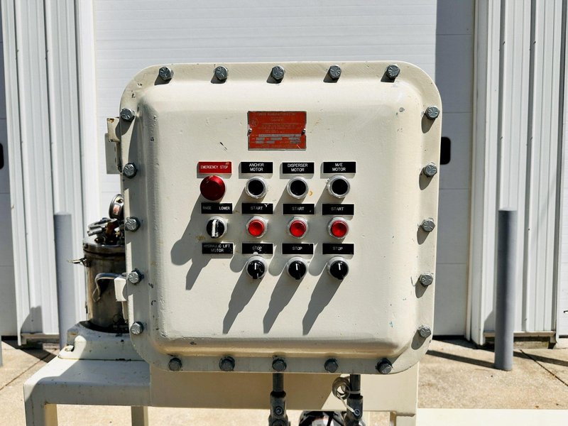 Charles Ross &amp; Son Co PVM-2  Stainless Steel Triple Motion Mixer w/Vacuum &amp; Jacketed Mix Can
