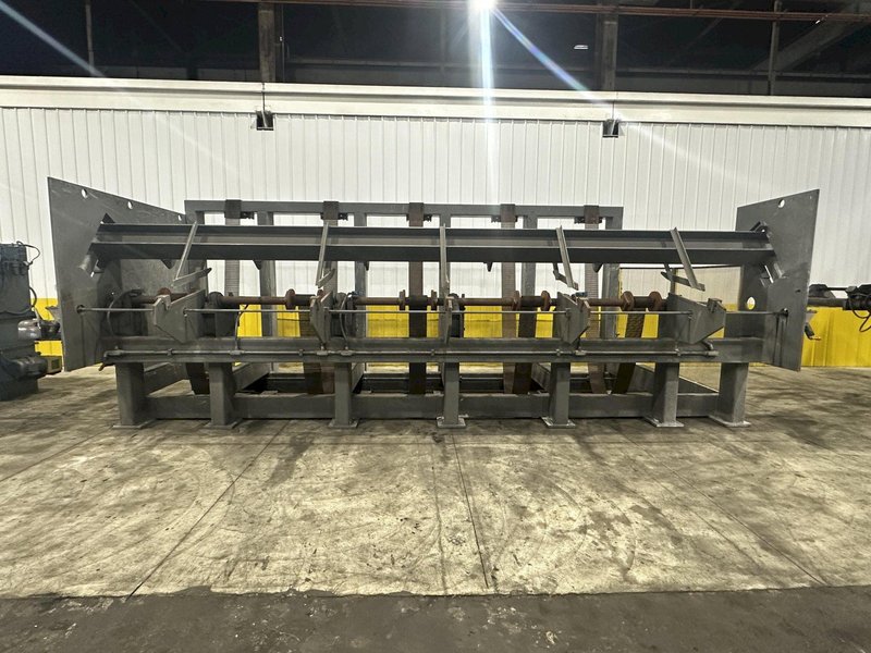 20' AMD BAR &amp; PIPE DESCRAMBLER RACK &amp; LOADER: STOCK #22659