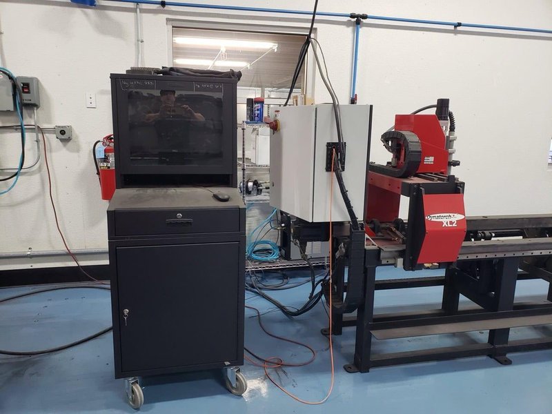 20′ Dynatorch XL2 Tube Plasma Cutter, 2020