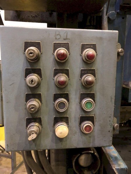 125 TON FEDERAL MODEL S2-125-48-30 STRAIGHT SIDE SSDC STAMPING PRESS, 6" STROKE: STOCK 16276