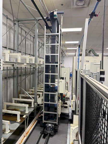 2014 Used Makino MMC2 with (3) Makino a61nx - 30 Station Pallet Pool FMS For Sale