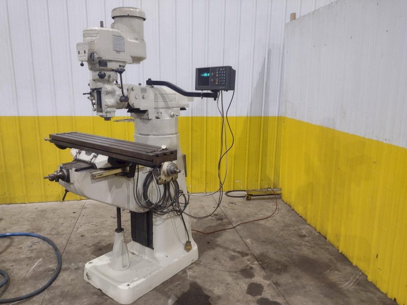 2 HP BRIDGEPORT SERIES I VERTICAL RAM TYPE MILL: YOBRO #24807