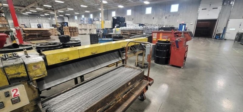 LEWIS 2SHV WIRE STRAIGHTENING &amp; CUTTING MACHINE