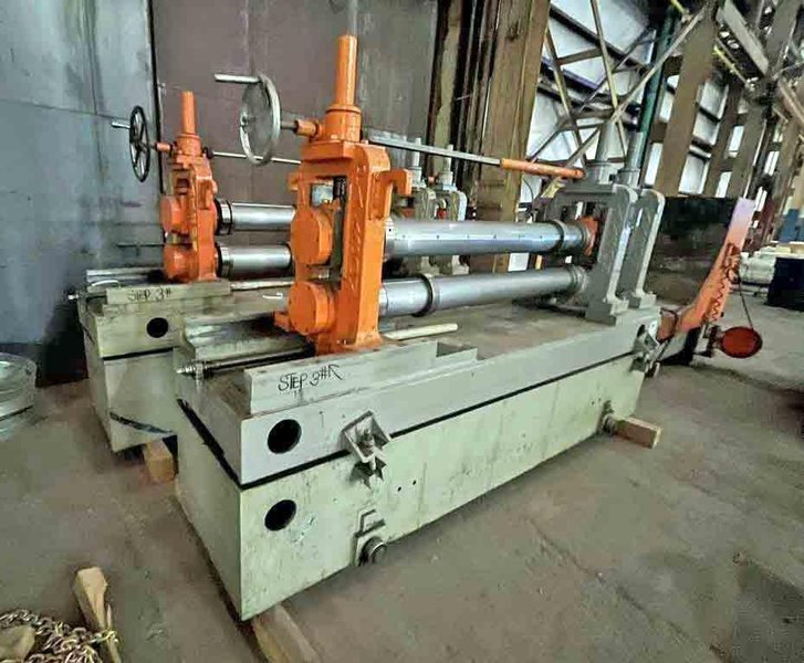 60" x 7.00" x 60,000#/45,000#  Paxson/ Braner Slitting Line STOCK# 3696