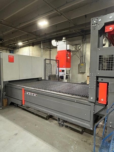 6000 Watt Bystronic ByStar 3015 Fiber Laser with ByTrans Extended, 2018 – Brand New V2.2 Cutting Head, 5′ x 10′ Table