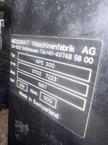 MEGOMAT MODEL #ASM3300 WIRE CUTTING &amp; PROCESSING MACHINE: STOCK #20097