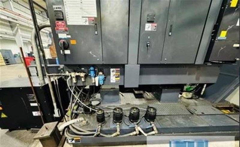 OKK HM-1250S CNC 4-AXIS HORIZONTAL MACHINING CENTER
