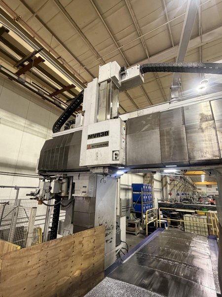 2012 Mitsubishi MVR-30 Used 5-Face CNC Gantry Bridge Mill For Sale