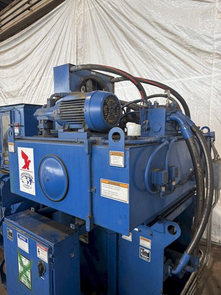 30" X 48" X 72" AMERICAN PAC40297T20 AUTO-TIE BALER SYSTEM. STOCK # 0671025