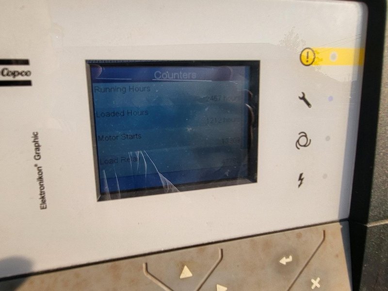 40 HP Atlas Copco GA30P Rotary Screw Air Compressor, 2010