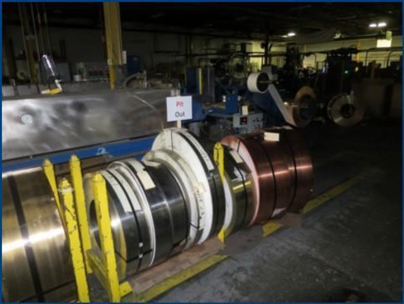 13-1/4" THERMAL BASICS COPPER AND BRASS STRIP ANNEALING LINE