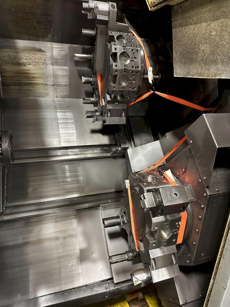 2012 MORI SEIKI NZX2500/600L TWIN TURRET CNC LATHE USED