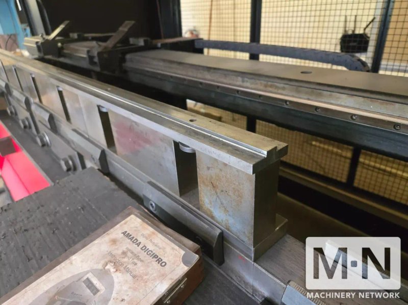 143 Ton 10' Amada HDS-1303NT CNC Hydraulic Press Brake, 2011 w/ Back Gauge