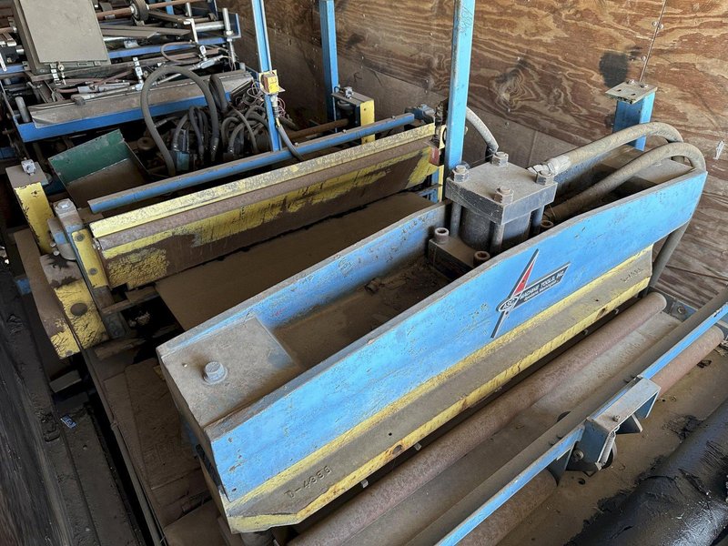 44" DUAL HEIGHT ASC R &amp; AG PANEL ROLLFORMER LINE. STOCK # 0133725