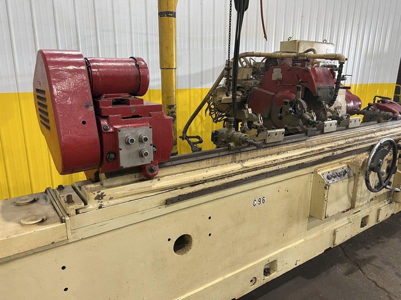 10" X 96" CINCINNATI PLAIN CYLINDRICAL GRINDER:  STOCK 18585